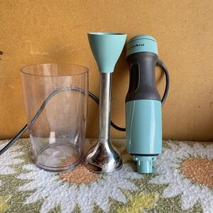 KitchenAid Handheld KHB1231Q2Q   2-Speed Hand Blender‎ Corded Aqua Teal Blue
